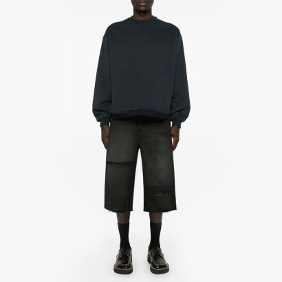 black-washed-patchwork-mens-denim-shorts