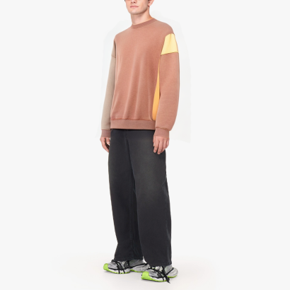 color-block-crew-neck-pure-cotton-mens-sweatshirt