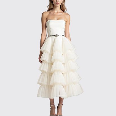 strapless-tiered-tulle-ball-gown-belted-formal-evening-dress
